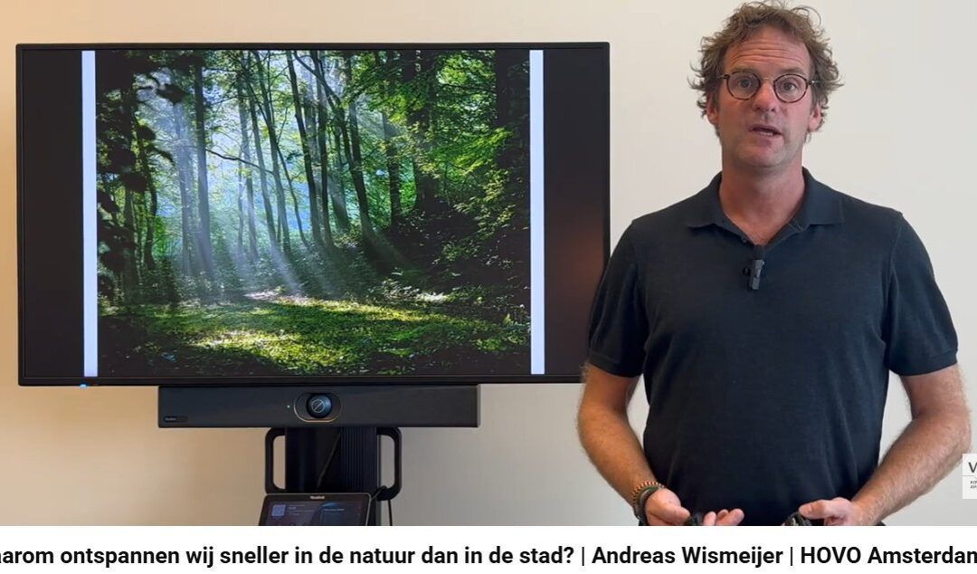 Waarom ontspannen we beter in de natuur?